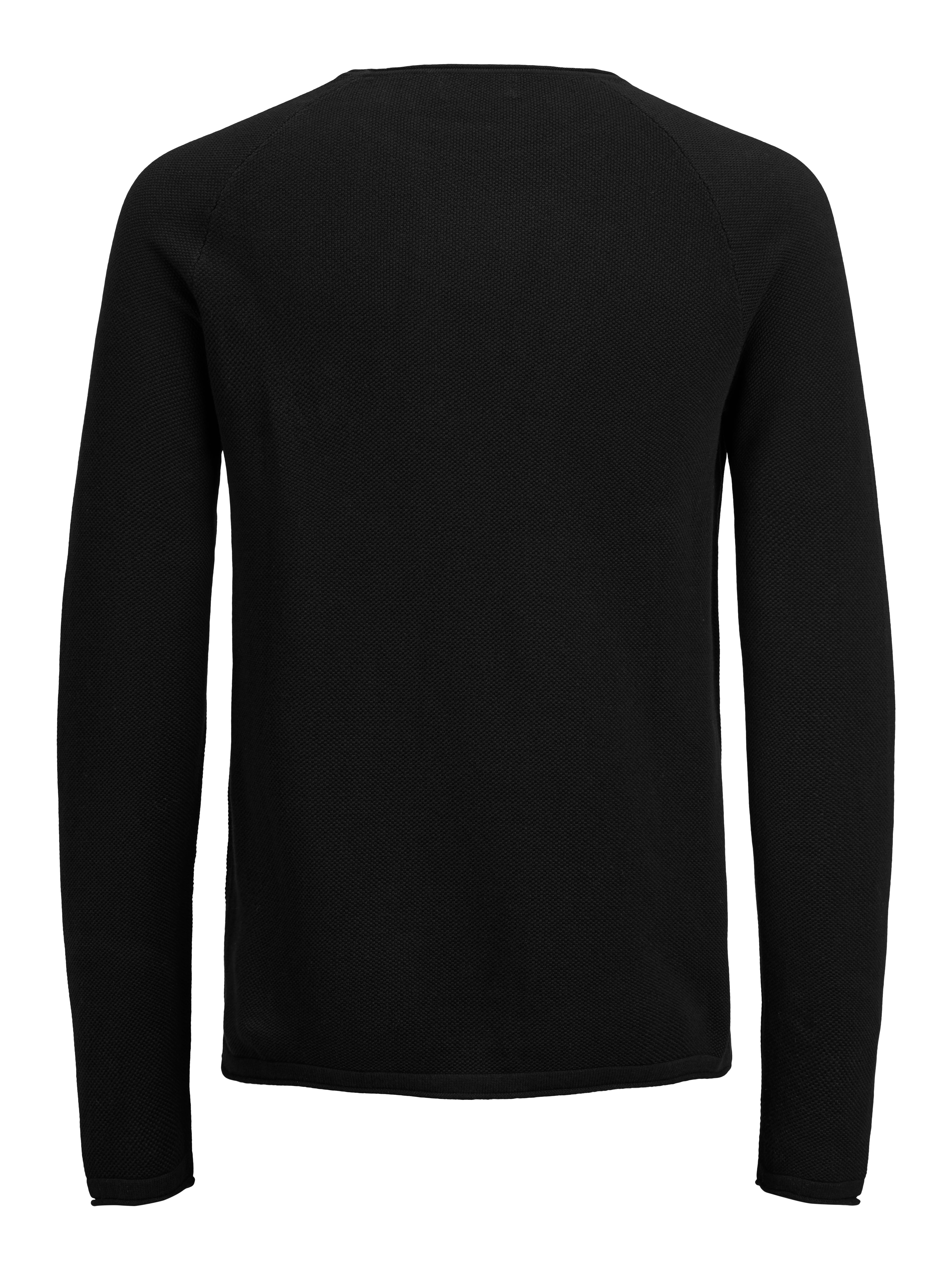 JACK & JONES Pull En Maille Col Rond Manches Courtes - Coupe Standard Fit Pour Homme