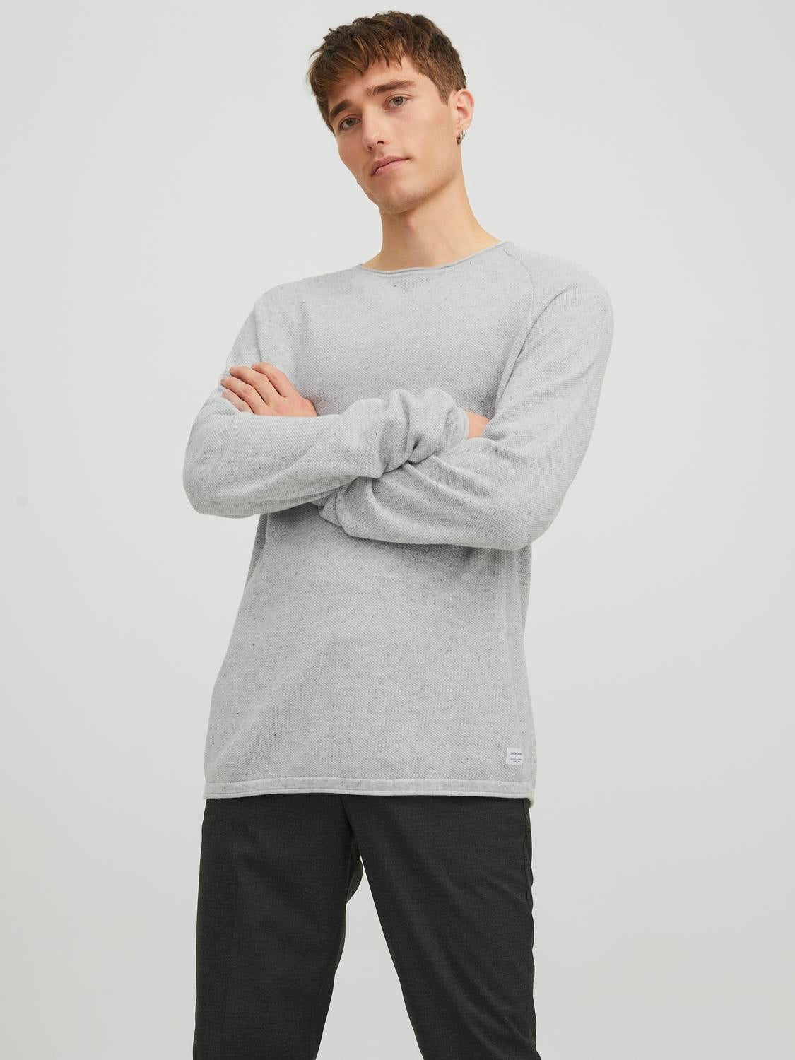 Pull jack and jones gris hot sale