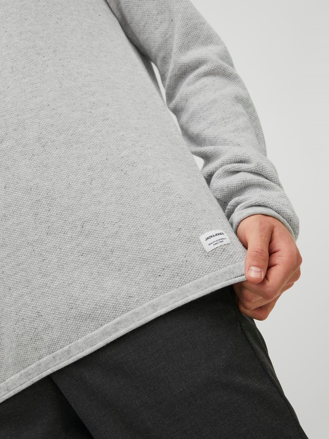 Jack and jones grey clearance sweatshirt