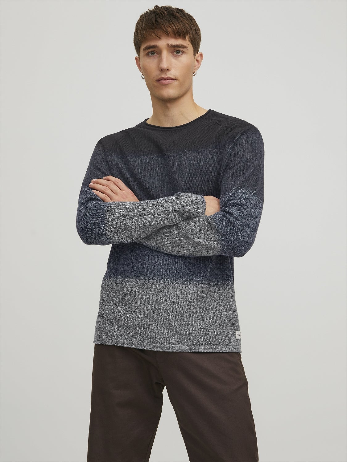 Jack & Jones jumper discount 68% Gray M MEN FASHION Jumpers & Sweatshirts Elegant 