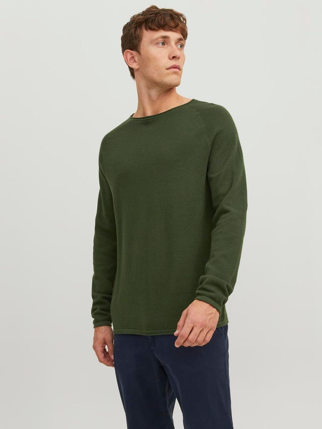 Jack & Jones Plain Knitted pullover - 12157321