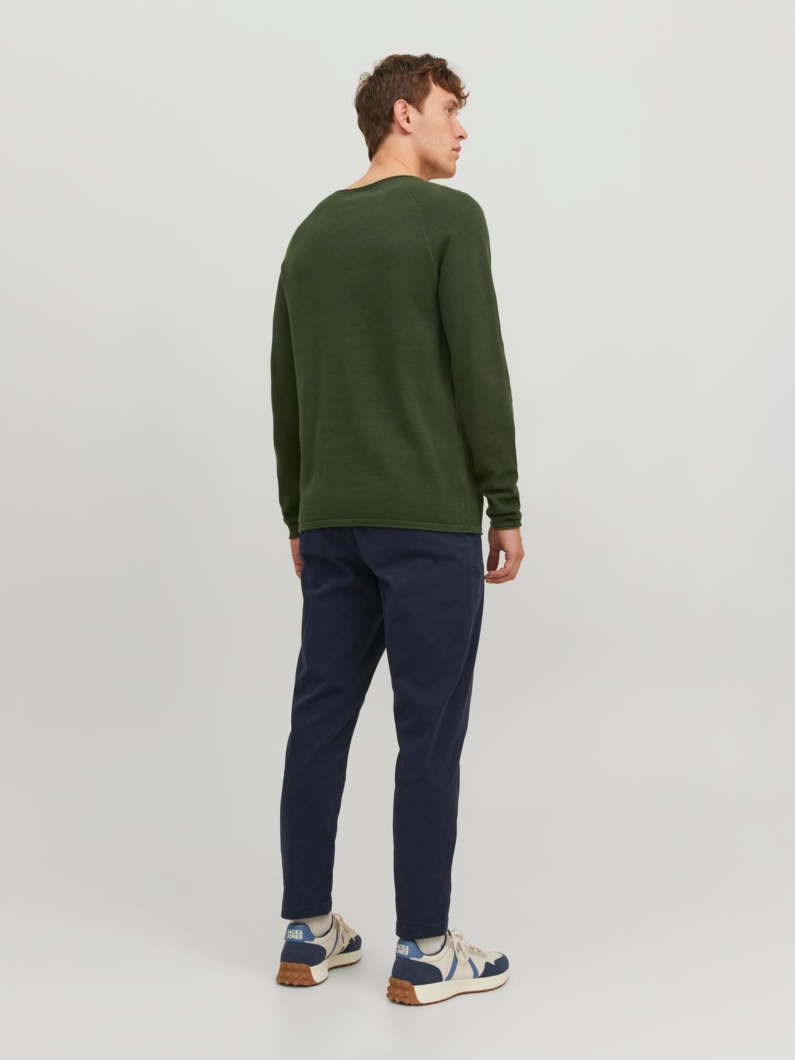Jack & Jones Plain Knitted pullover -Mountain View - 12157321