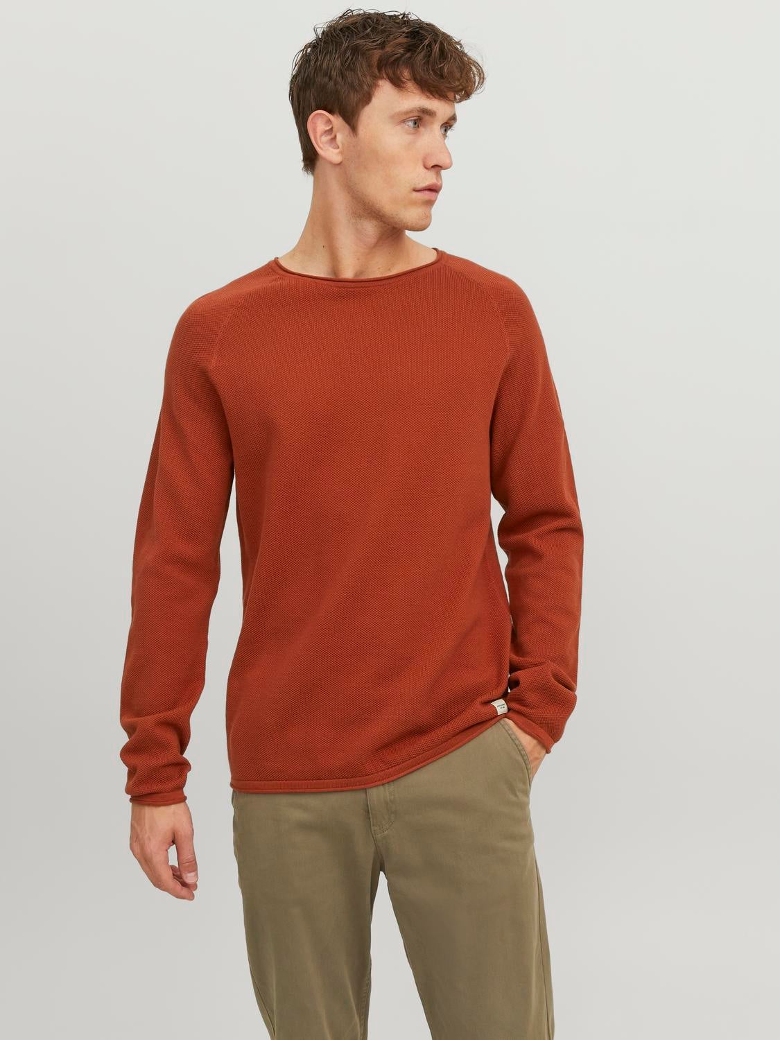 Men's Jumpers: Knitted Black, Grey, Red & More | JACK & JONES