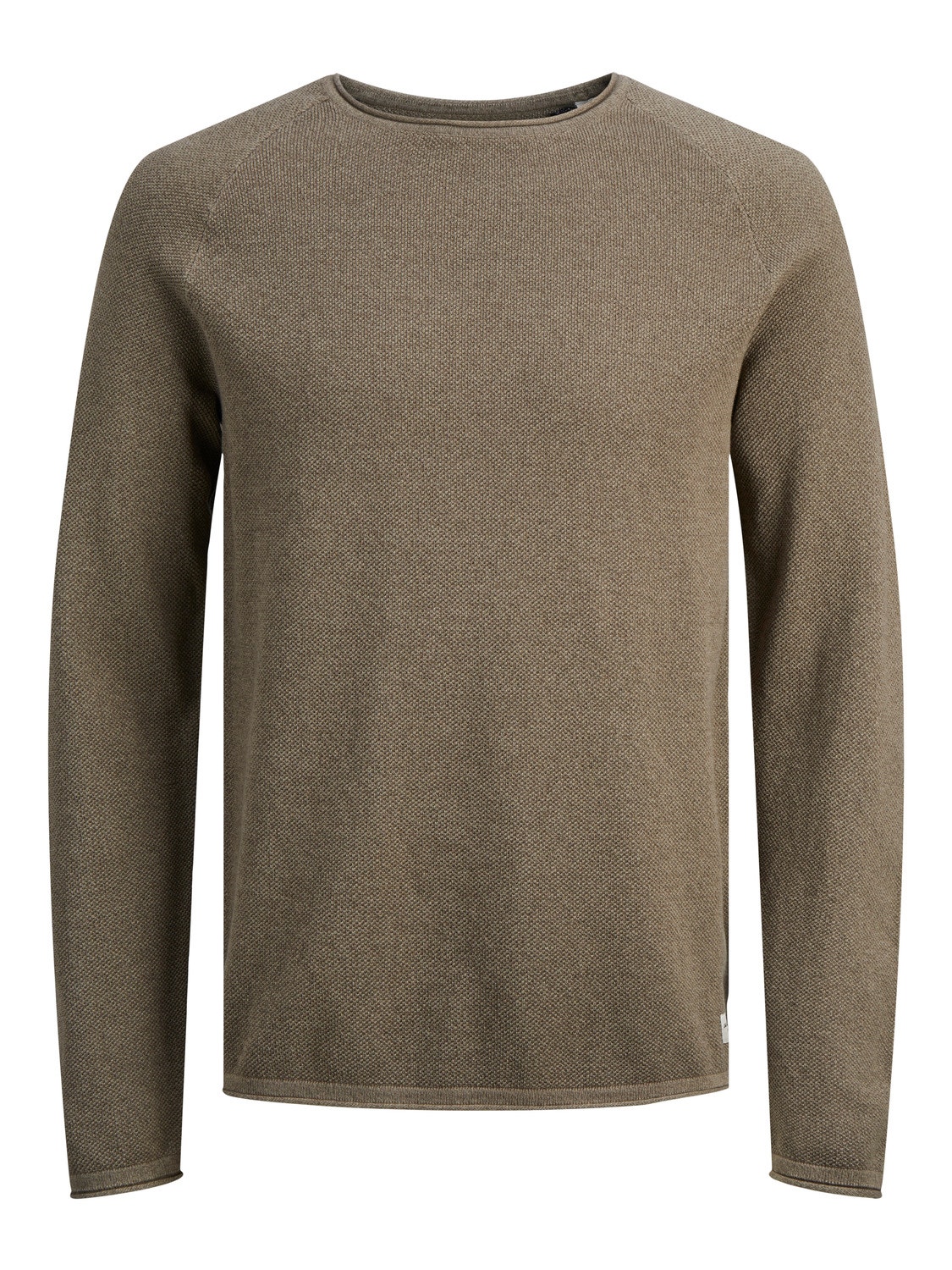 Jack & Jones Plain Knitted pullover -Bungee Cord - 12157321