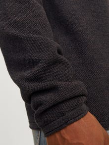 Jack & Jones Ühevärviline Meeskonnakaelusega džemper -Mulch - 12157321
