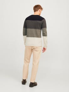 Jack & Jones Plain Knitted pullover -Mulch - 12157321