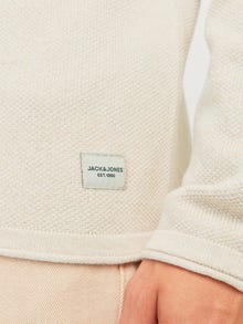 Jack & Jones Plain Knitted pullover -Mulch - 12157321