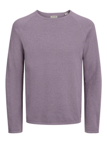 Jack & Jones Effen Gebreide pullover -Gray Ridge - 12157321