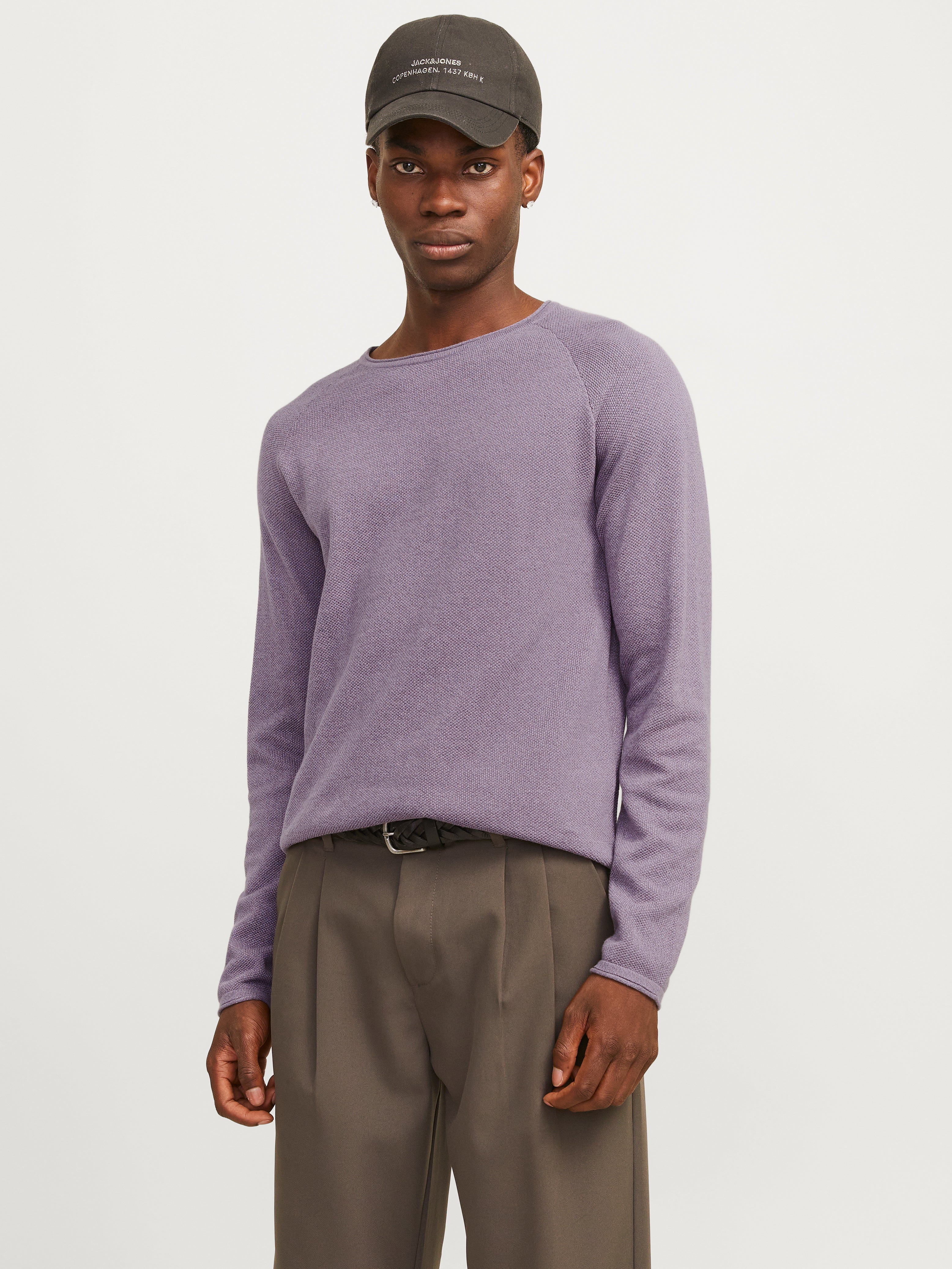 Thumbnail - Einfarbig Strickpullover