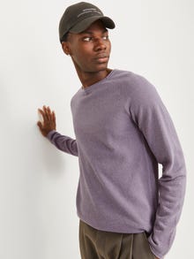 Jack & Jones Effen Gebreide pullover -Gray Ridge - 12157321