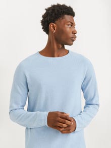 Jack & Jones Vienspalvis Megztinis -Cashmere Blue - 12157321