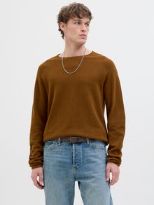 Jack & Jones Vanlig Strikkegenser -Monks Robe - 12157321
