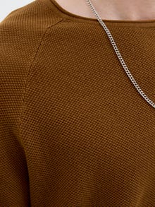Jack & Jones Vanlig Strikkegenser -Monks Robe - 12157321