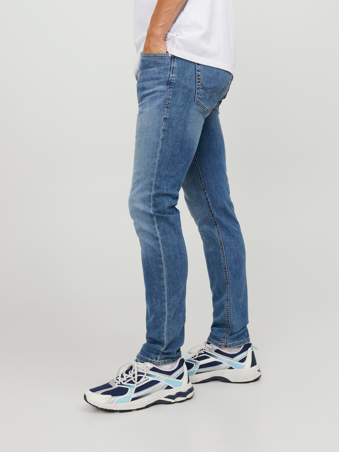 JJIGLENN JJORIGINAL AM 815 Slim fit jeans, Medium Blue