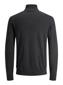 Jack & Jones Cuello alto -Dark Grey Melange - 12157417