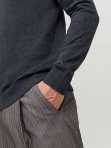 Jack & Jones Cuello alto -Dark Grey Melange - 12157417