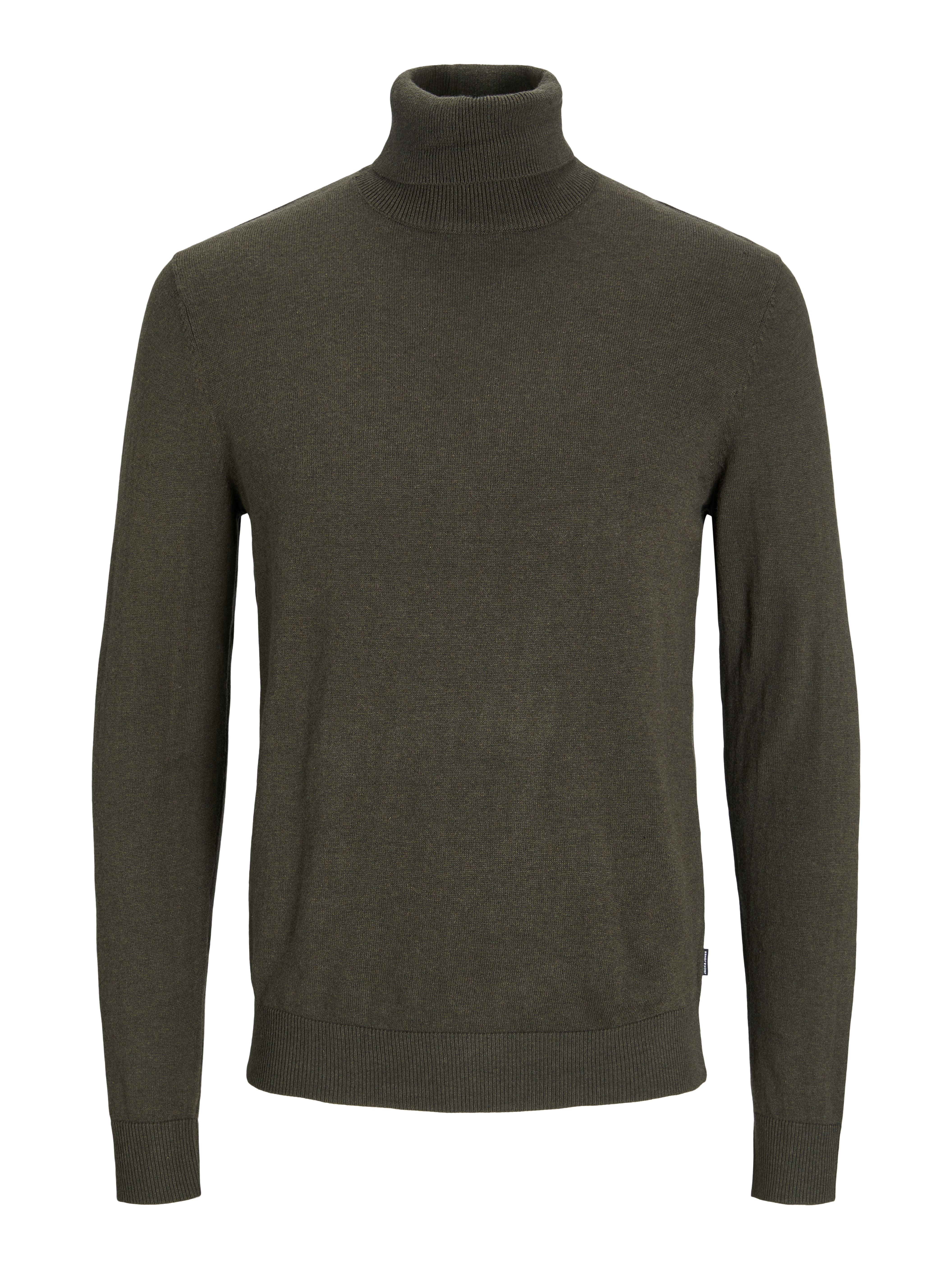 Thumbnail - Einfarbig Rollkragenpullover