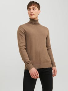 Jack & Jones Bez vzoru Rolák -Otter - 12157417