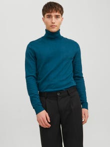 Jack & Jones Plain Turtleneck -Sailor blue - 12157417