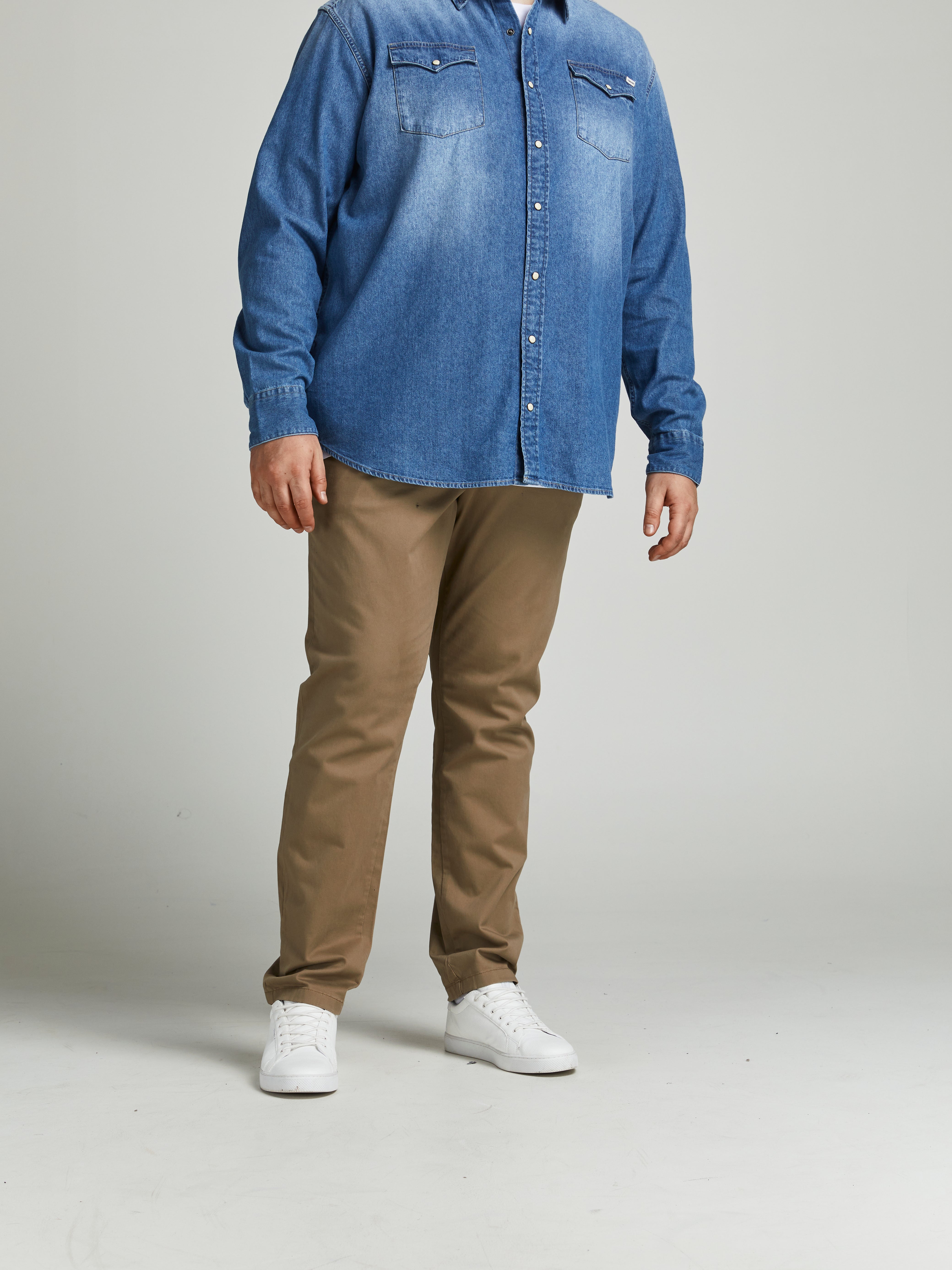 Jack & Jones Plus Size Slim Fit Chino trousers - 12157566