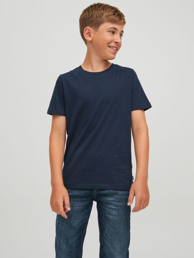 Jack & Jones Plain T-shirt For boys - 12158433