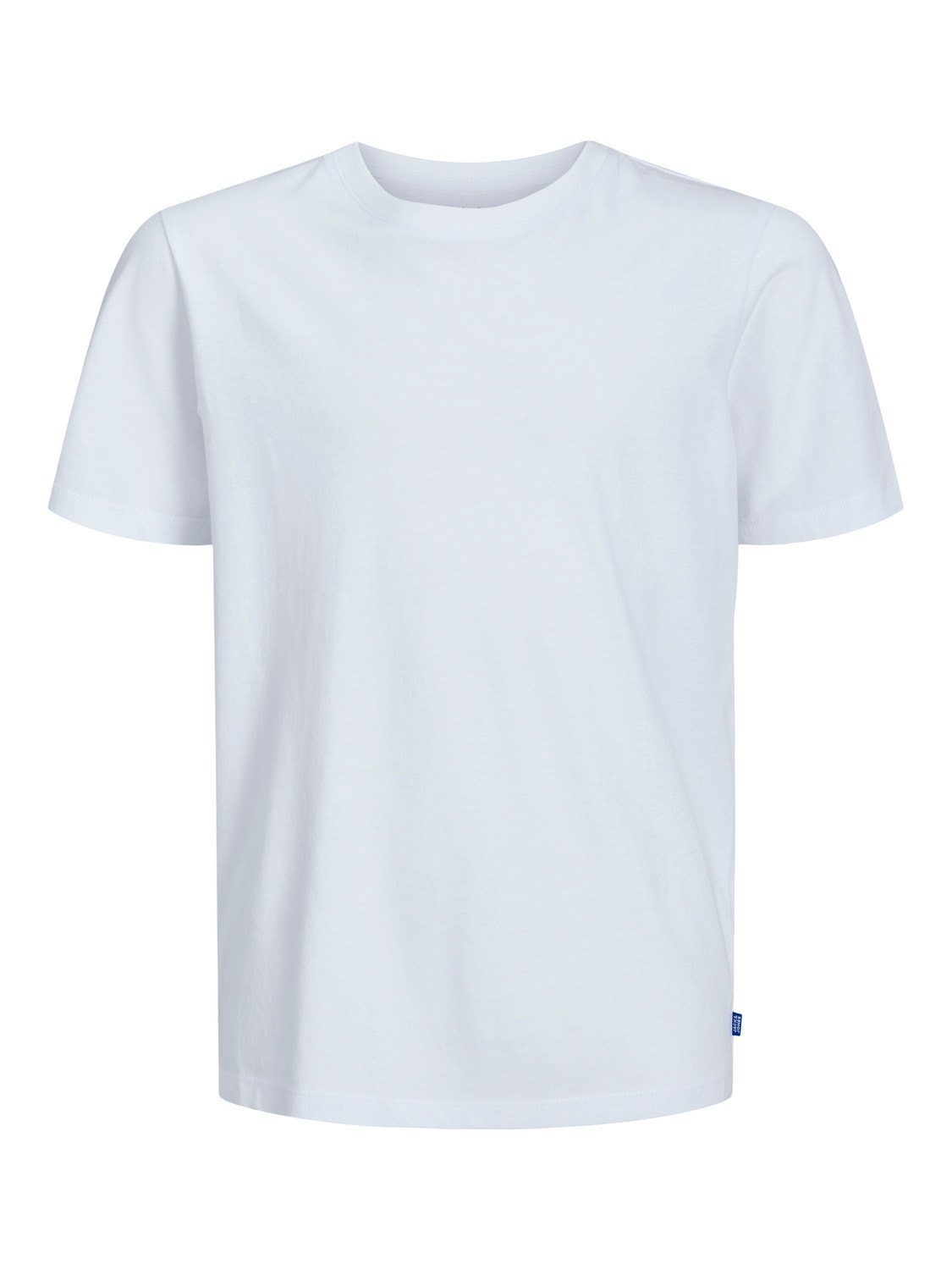 Jack & Jones Enfärgat T-shirt För pojkar -White - 12158433