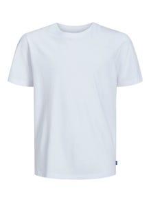 Jack & Jones T-shirt Liso Para meninos -White - 12158433