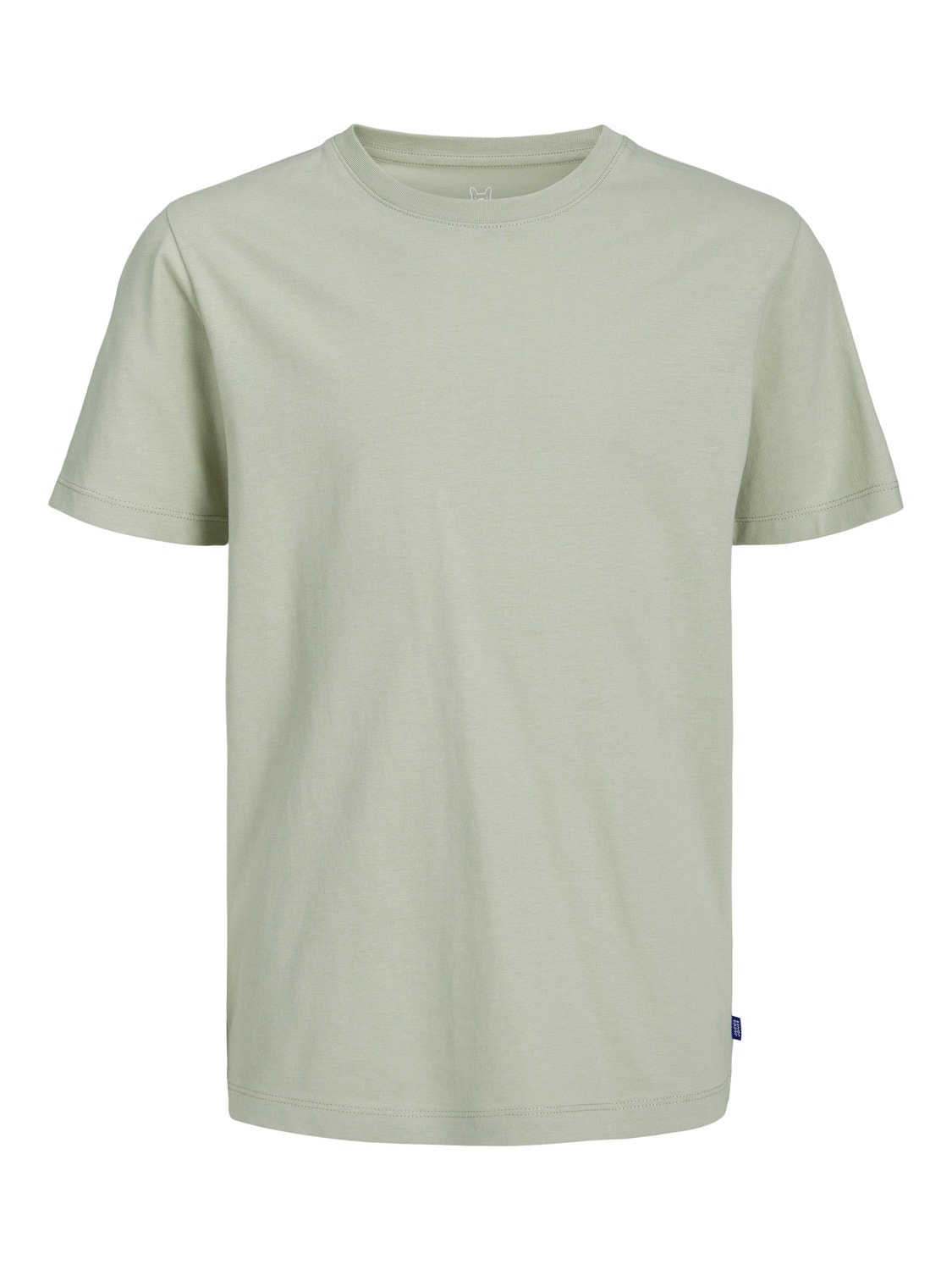 Jack & Jones Ensfarvet T-shirt Til drenge -Desert Sage - 12158433