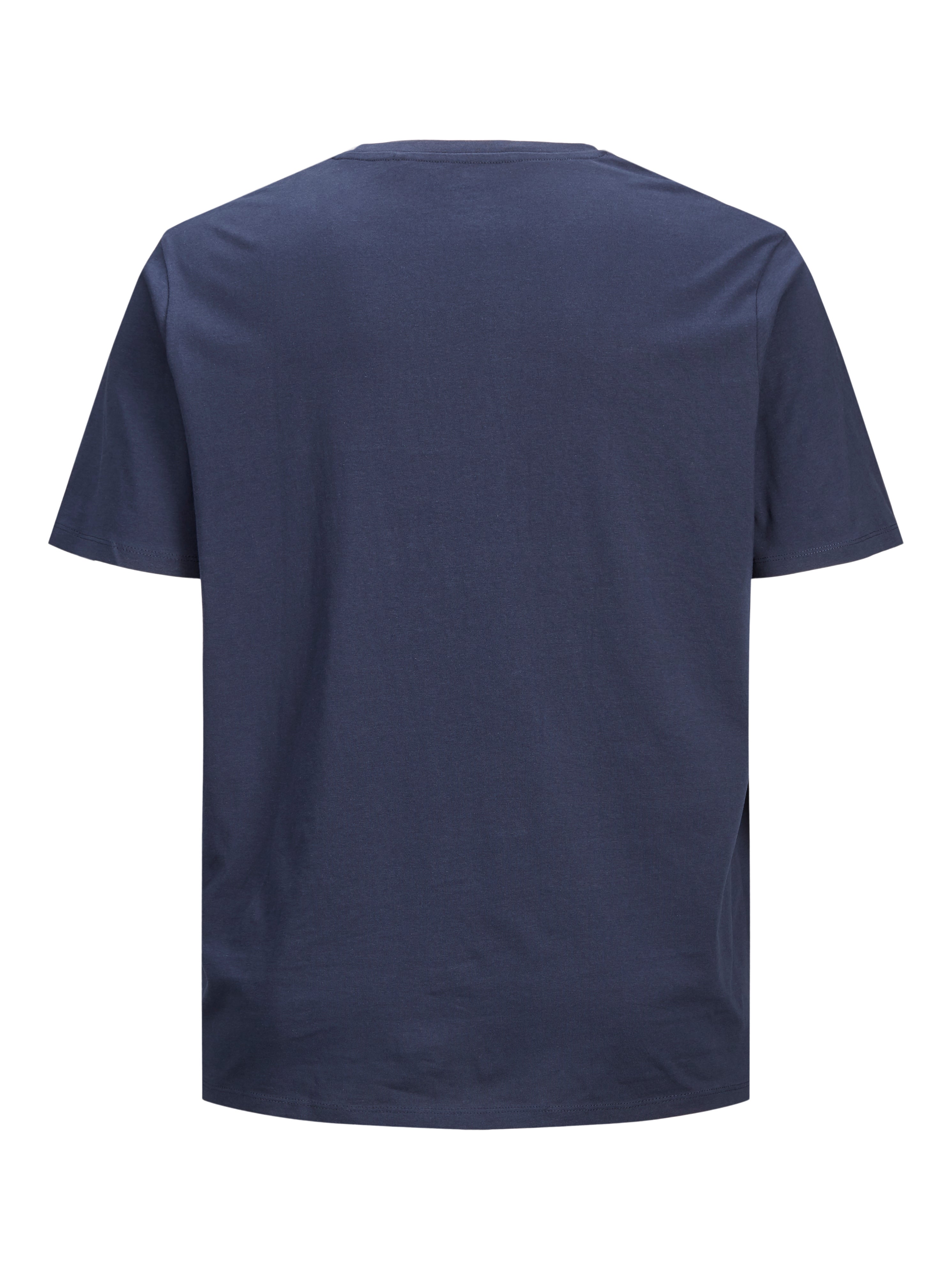 Thumbnail - Plus Size Einfarbig T-shirt