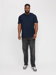 Jack & Jones Plius Vienspalvis Marškinėliai -Navy Blazer - 12158482