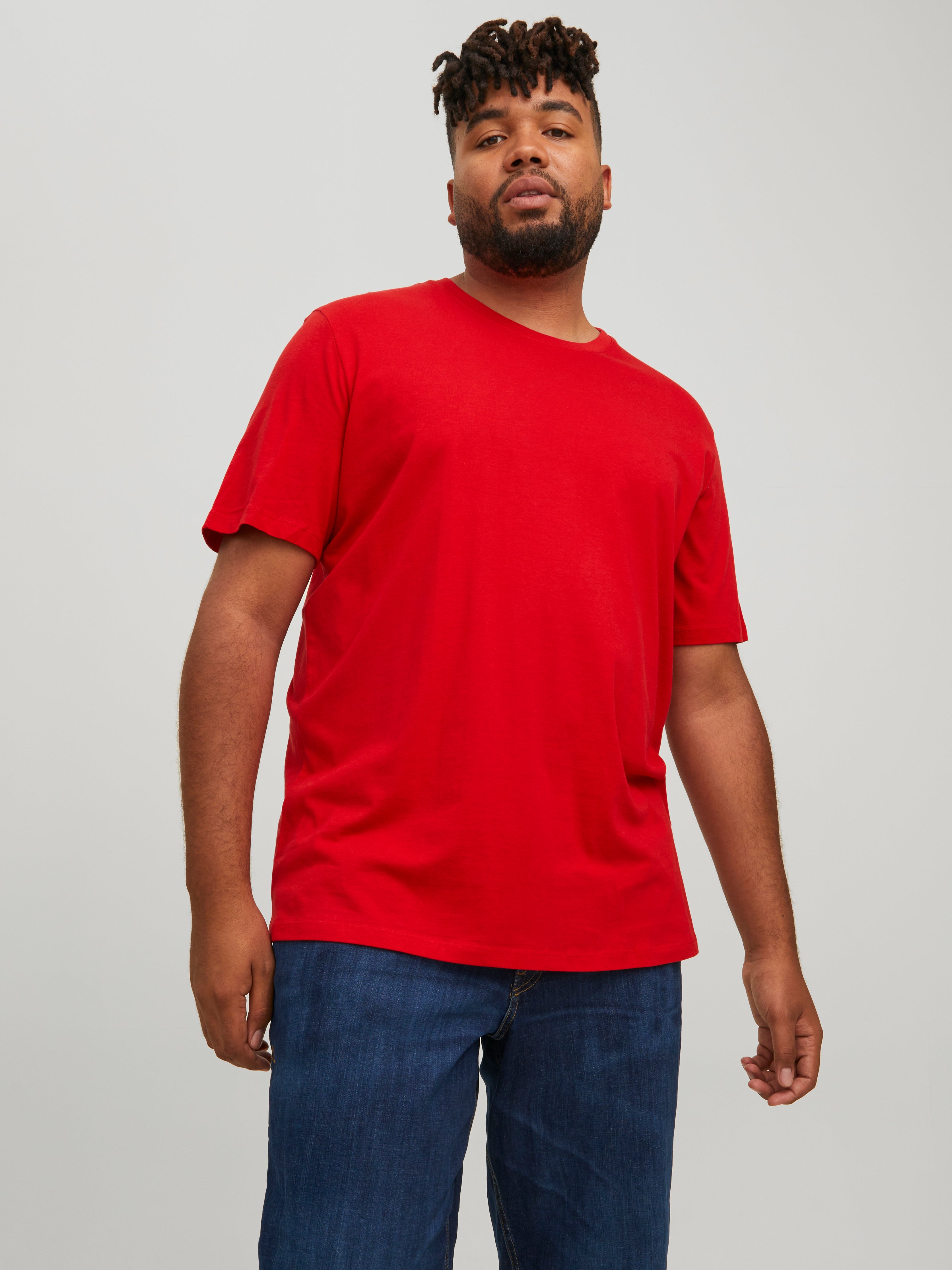 JACK & JONES Jortavira T-Shirt Für Herren – Basic, Kurzarm, Rundhals, Lässig & Bequem