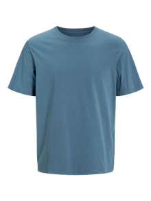 Jack & Jones Plus Size Einfarbig T-shirt -Oceanview - 12158482