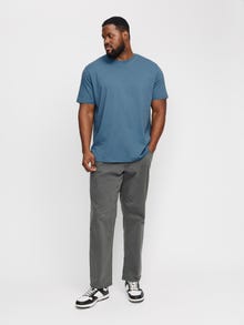 Jack & Jones Plus Size Einfarbig T-shirt -Oceanview - 12158482