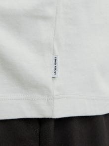 Jack & Jones Plus Size Yksivärinen T-paita -Puritan Gray - 12158482