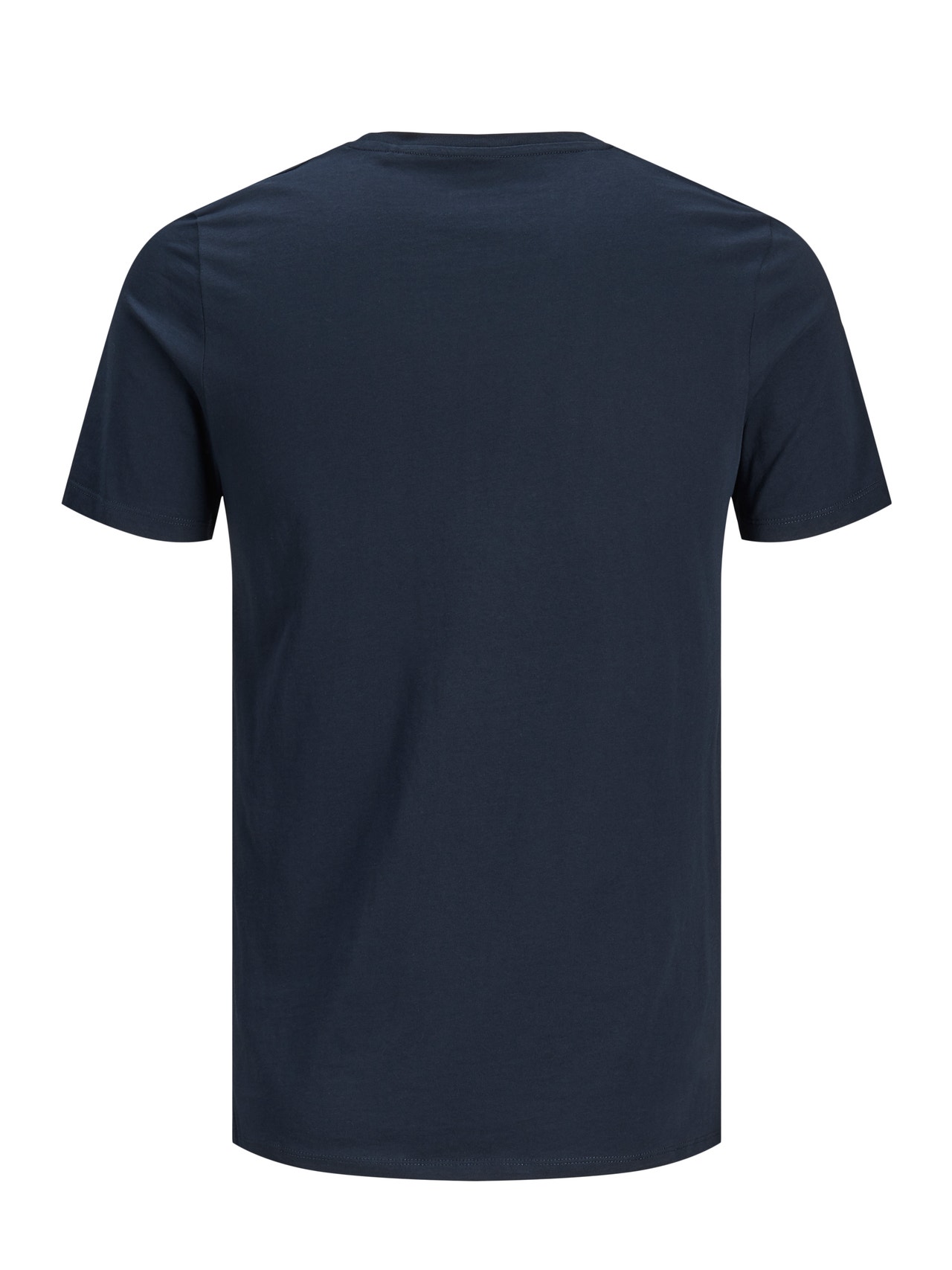 Jack & Jones Plus Logo T-shirt -Navy Blazer - 12158505