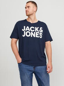 Jack & Jones Plusz Logó Trikó -Navy Blazer - 12158505