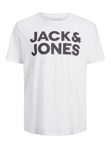 Jack & Jones Καλοκαιρινό μπλουζάκι -White - 12158505