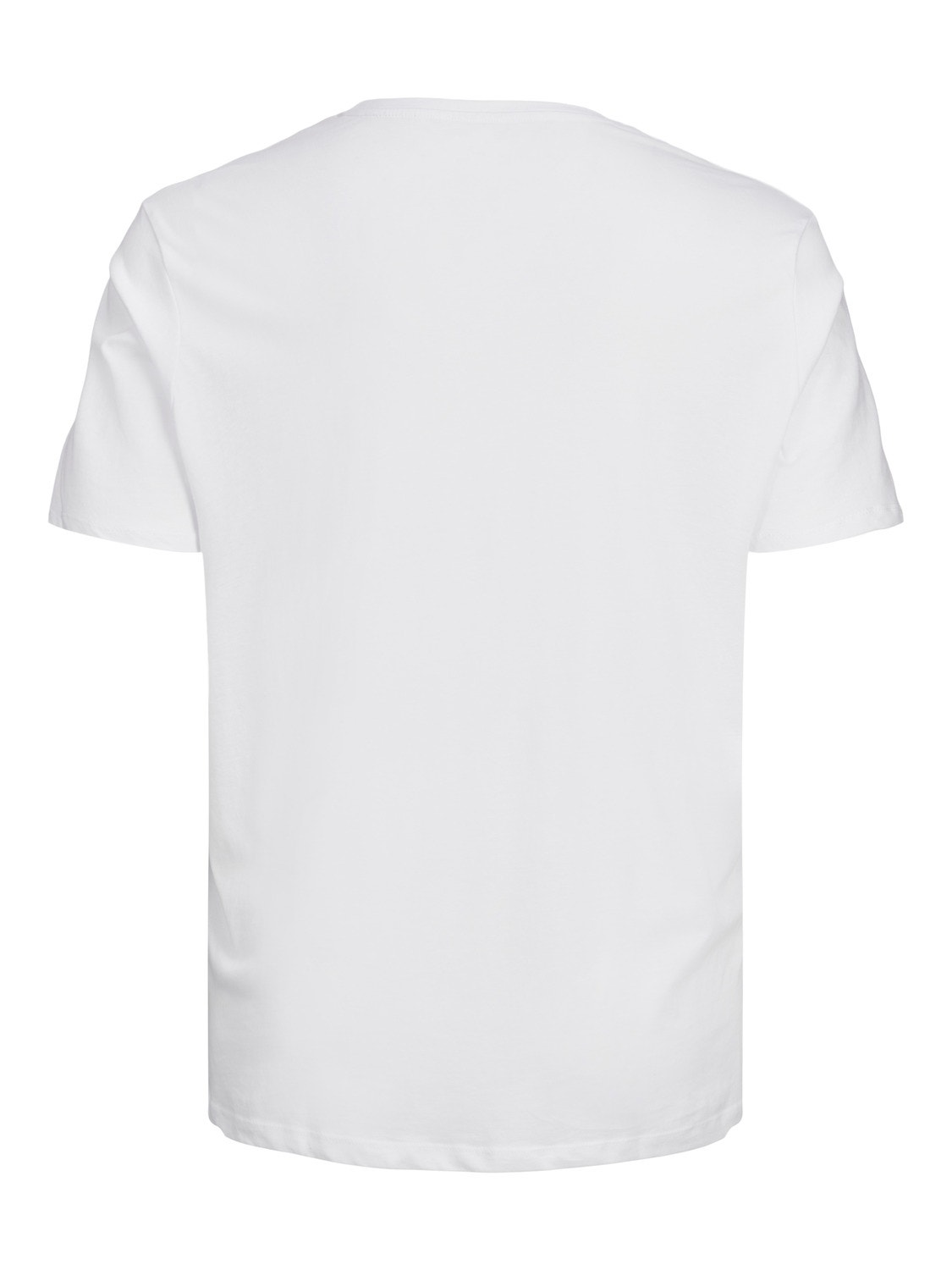 Jack & Jones Plus Size Camiseta Logotipo -White - 12158505