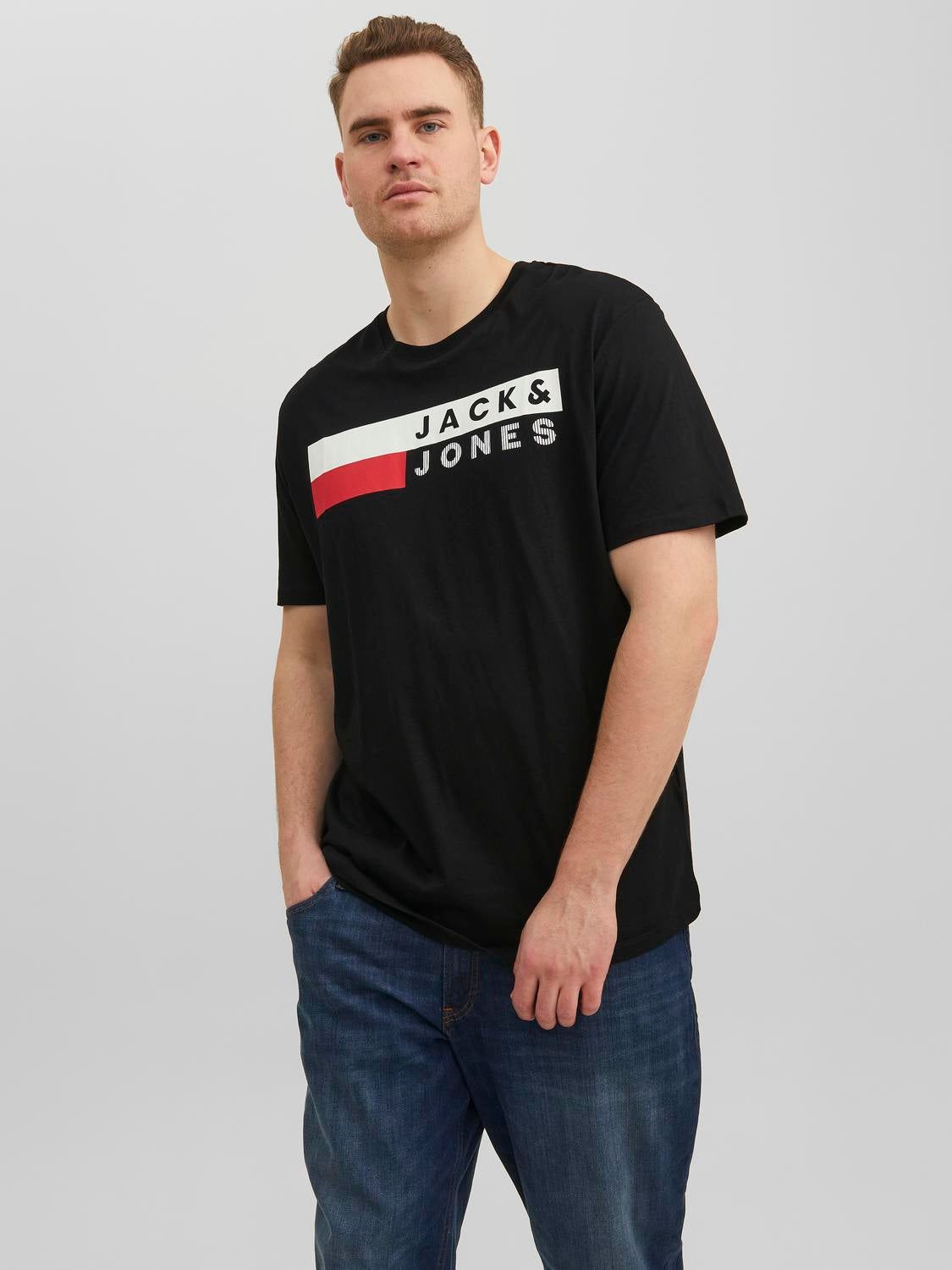 Thumbnail - Plus Size Logo T-shirt