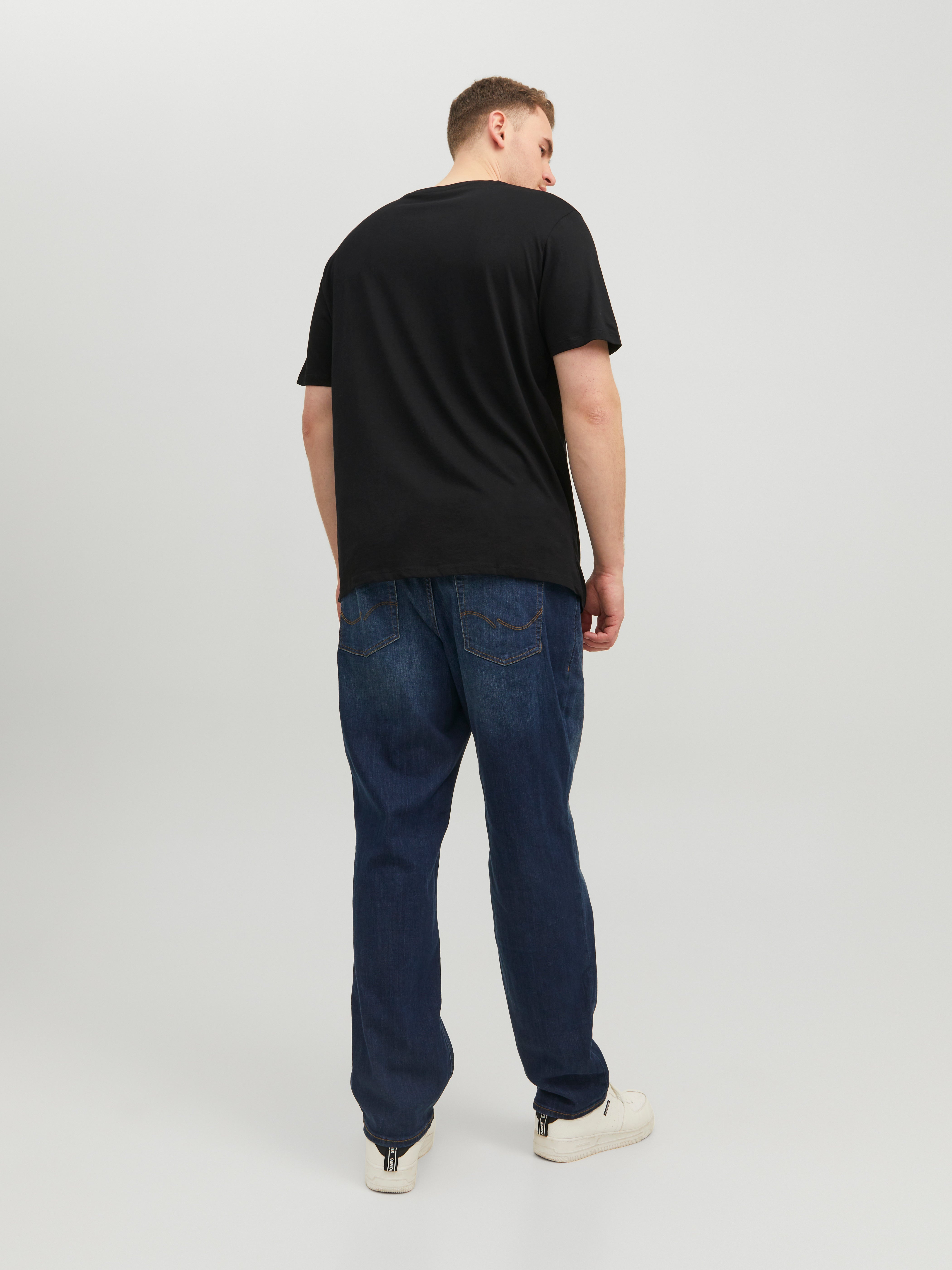 Plus Size Logo T-shirt | Schwarz | Jack & Jones®