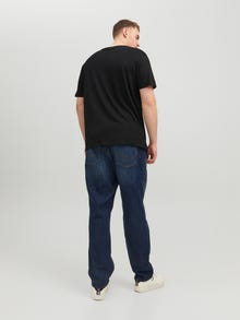 Jack & Jones Plus Size Logo T-skjorte -Black - 12158505