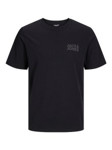 Jack & Jones Plus Size T-shirt Logo -Black - 12158505