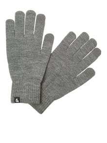 Jack & Jones Acryl Handschuhe -Grey Melange - 12159459