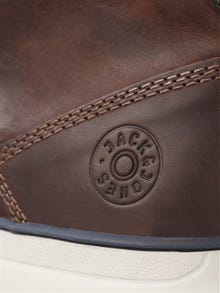Jack & Jones Leather Saapad -Brandy Brown - 12159513
