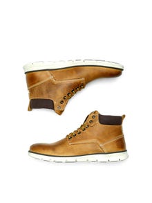 Jack & Jones Lær Boots -Honey - 12159516