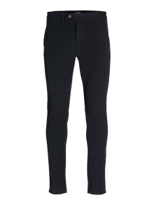 Jack & Jones Priglundantis kirpimas Chino kelnės -Black - 12159954
