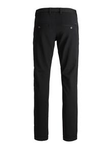 Jack & Jones Priglundantis kirpimas Chino kelnės -Black - 12159954