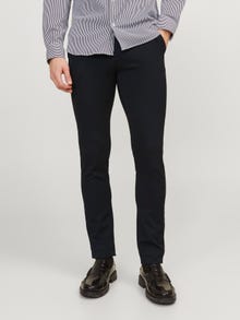 Jack & Jones Priglundantis kirpimas Chino kelnės -Black - 12159954