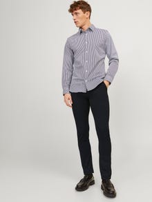 Jack & Jones Priglundantis kirpimas Chino kelnės -Black - 12159954