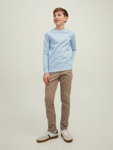 Jack & Jones Calças Chino Slim Fit Junior -Beige - 12160026